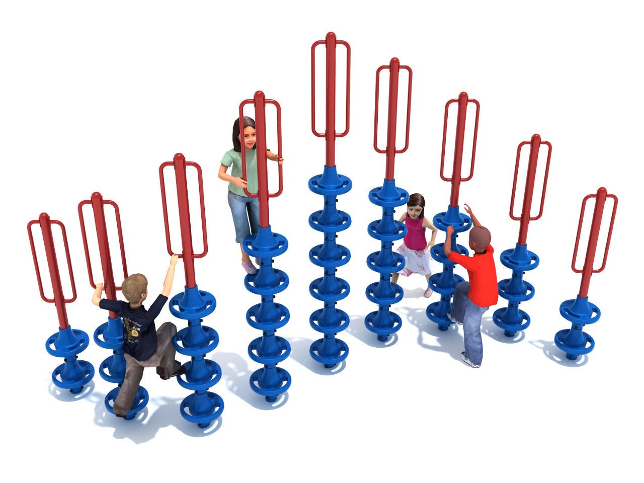 Playground Equipment Serpent Pod Climber (PFS031) - SchoolOutlet