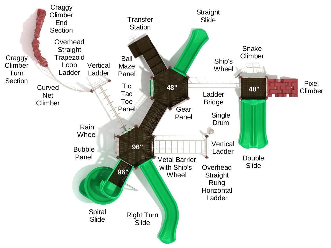 Playground Equipment Oceanside (PKP253) - SchoolOutlet