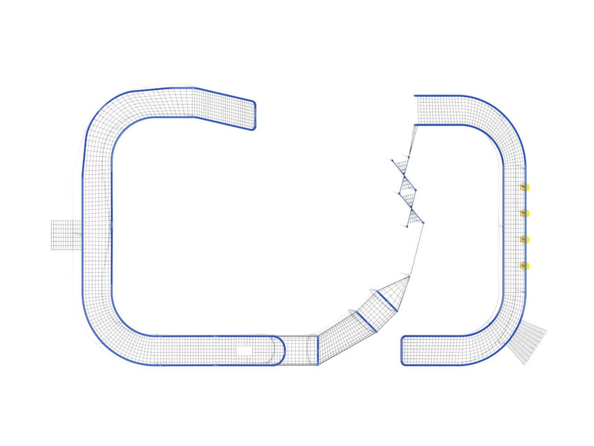 Playground Equipment Spacewalk Course (PFN016) - SchoolOutlet