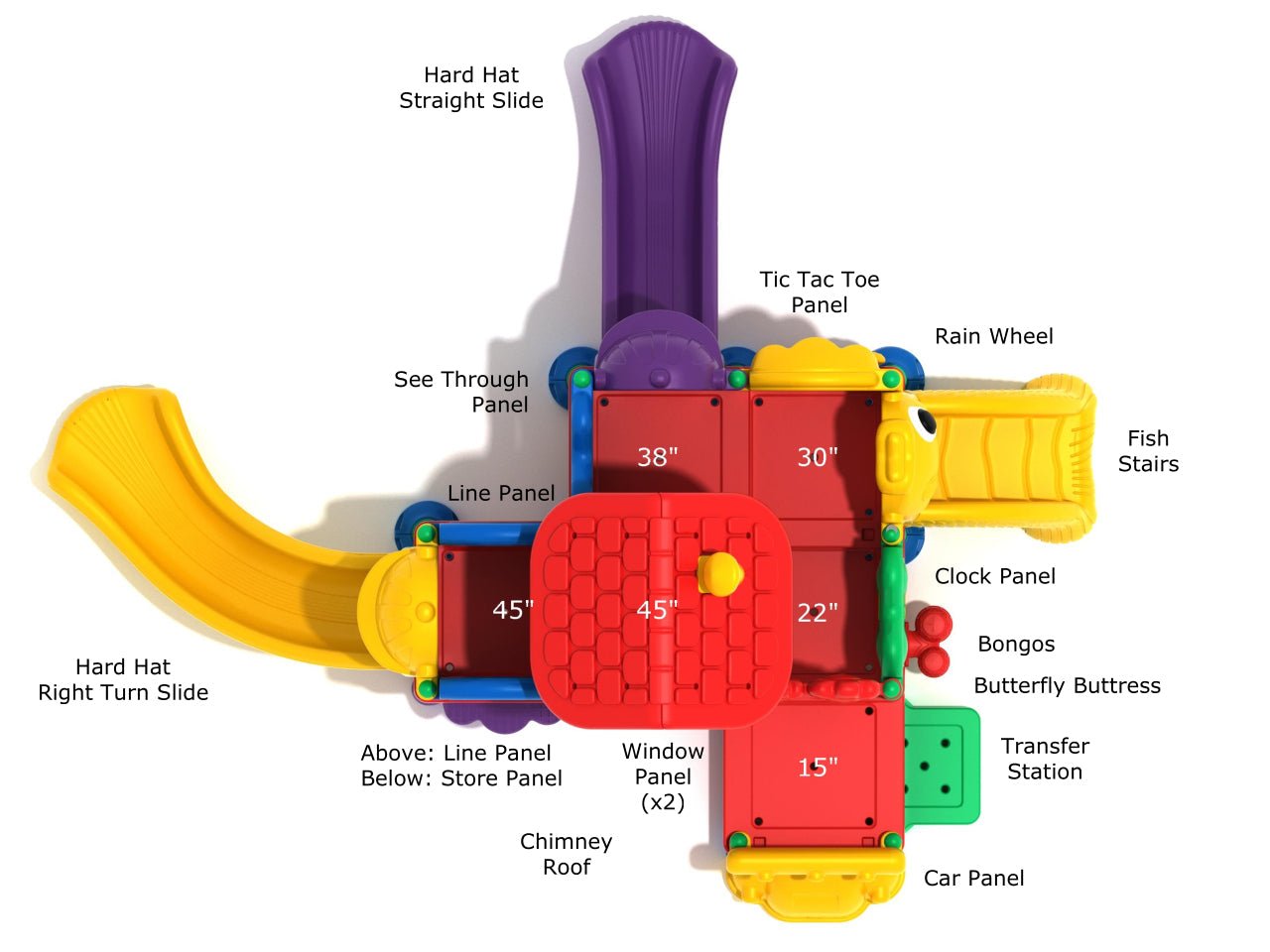 Playground Equipment Starbright Imagination Station (PCE003) - SchoolOutlet