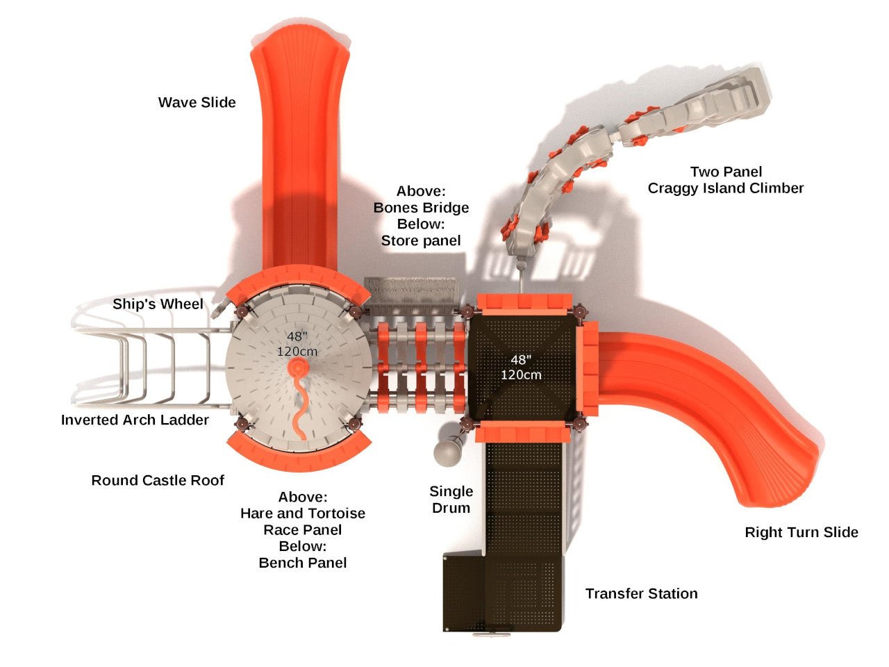 Playground Equipment Musketeer Manor (PCT007) - SchoolOutlet