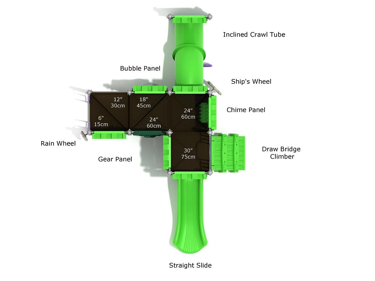 Playground Equipment Teetotum Turret (PCT044) - SchoolOutlet