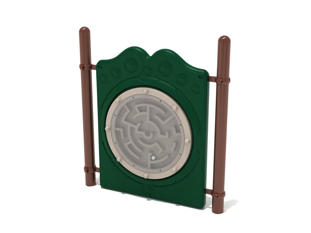 Playground Equipment Freestanding Ball Maze Panel with Posts (PFS003X) - SchoolOutlet