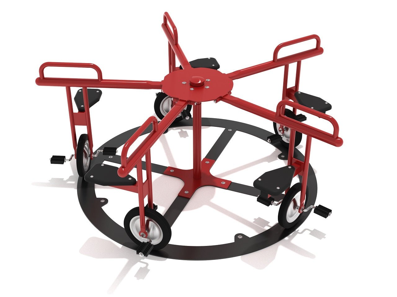 Playground Equipment 5 - Seat Merry Go Cycle (PFS022) - SchoolOutlet