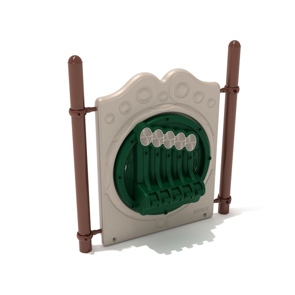 Playground Equipment Freestanding Chime Panel with Posts (PFS050X) - SchoolOutlet