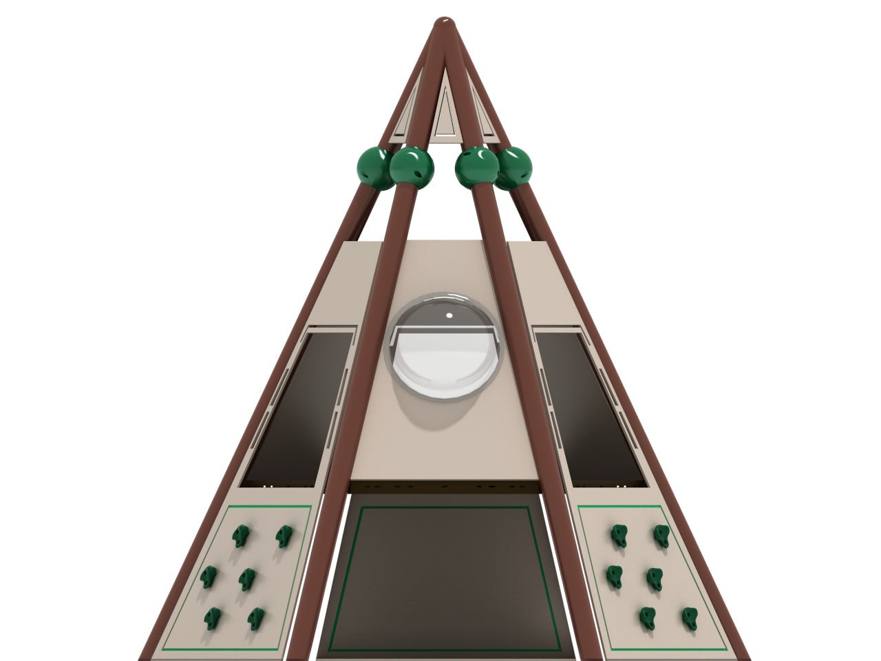 Playground Equipment Teepee Hideout (PFS068) - SchoolOutlet