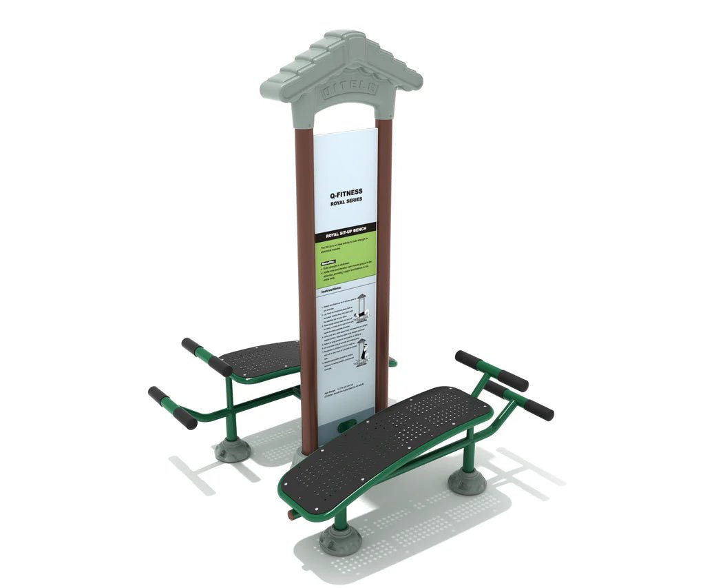 Playground Equipment Royal Double Station Sit Up Bench (PFT017) - SchoolOutlet