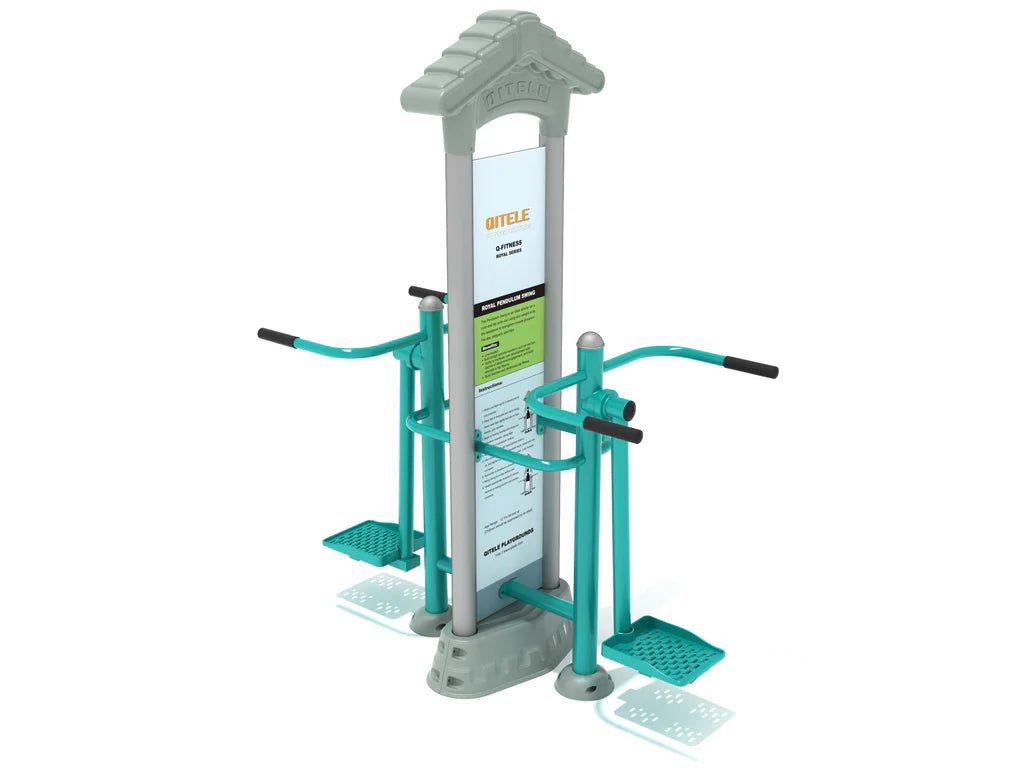 Playground Equipment Royal Double Station Pendulum Swing (PFT023) - SchoolOutlet