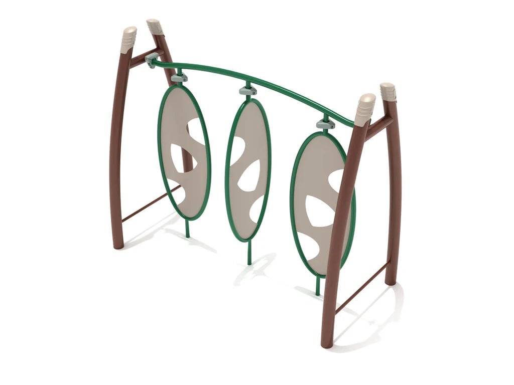 Playground Equipment Curved Post Triple Wing Climber (PGS010) - SchoolOutlet