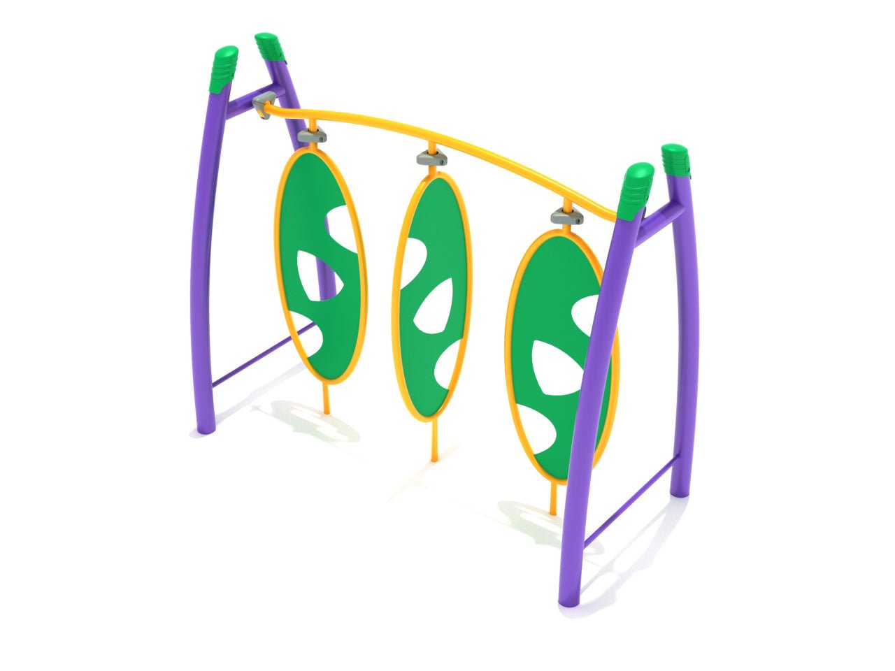 Playground Equipment Curved Post Triple Wing Climber (PGS010) - SchoolOutlet