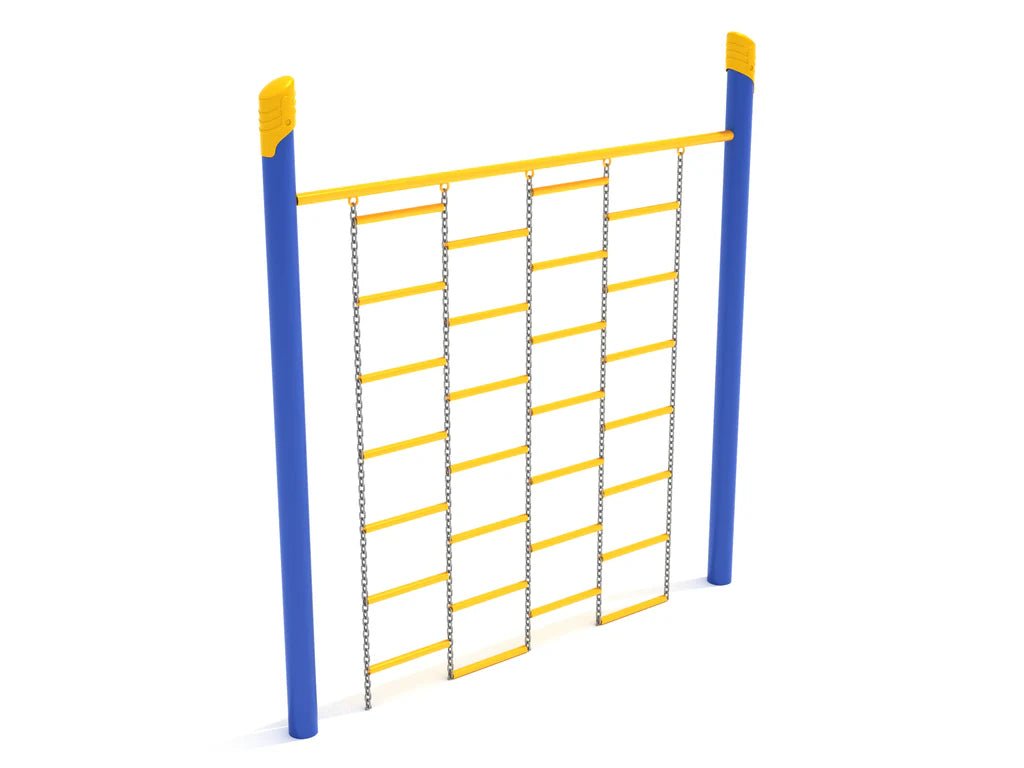 Playground Equipment Single Post Chain Climbing Wall (PGS021) - SchoolOutlet