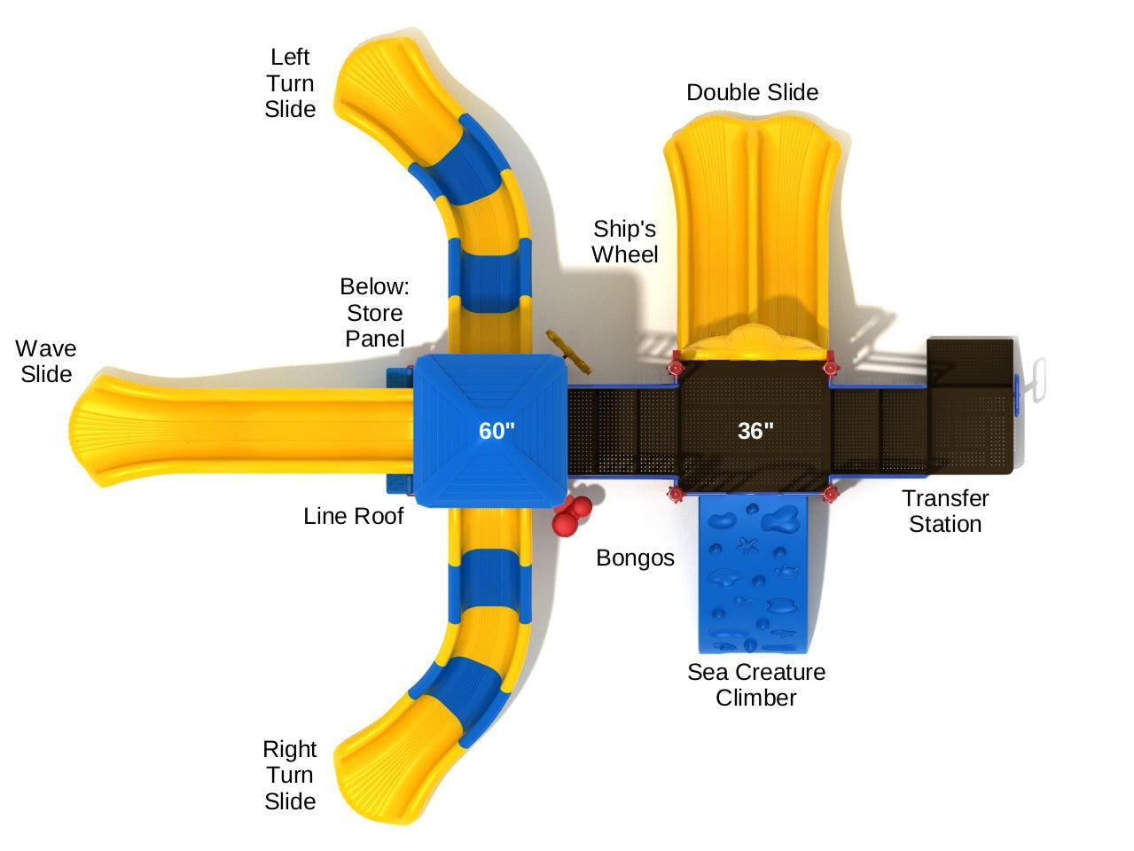Playground Equipment Divinity Hill (PKP009X) - SchoolOutlet