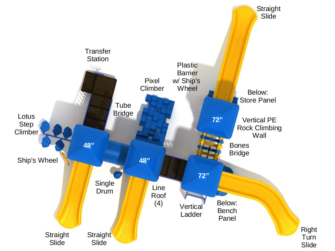 Playground Equipment Figg's Landing (PKP012X) - SchoolOutlet