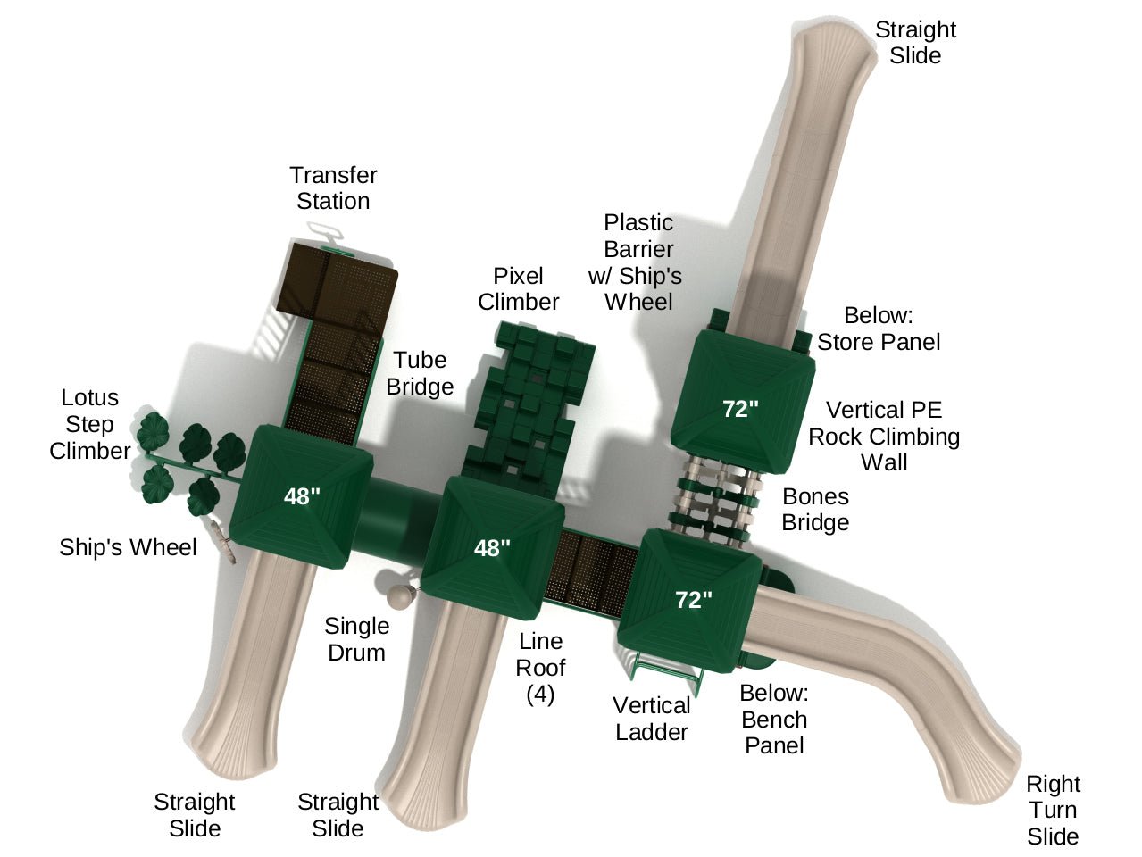 Playground Equipment Figg's Landing (PKP012X) - SchoolOutlet