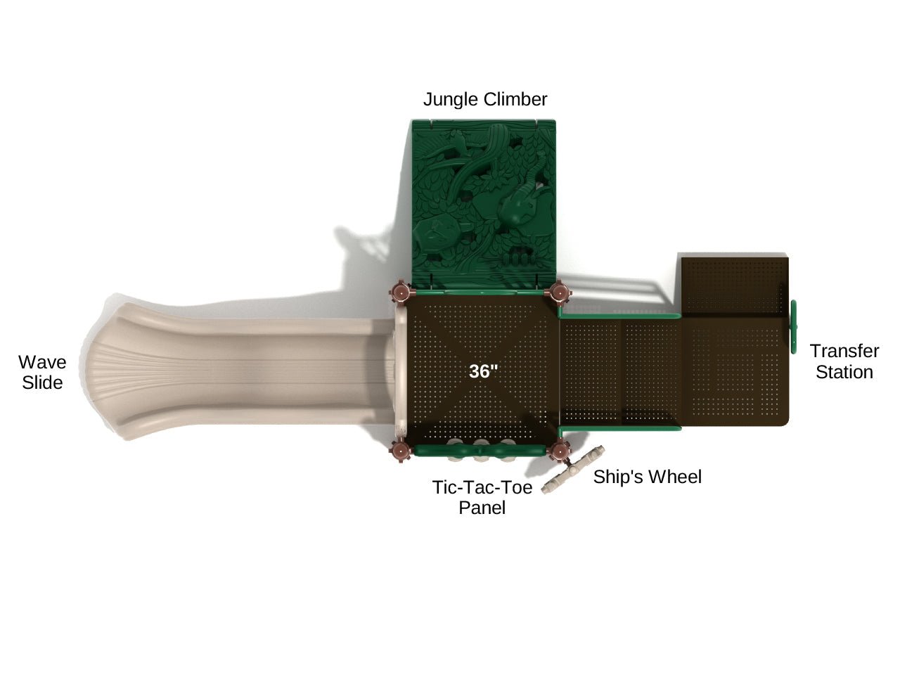 Playground Equipment Patriot's Point (PKP028X) - SchoolOutlet