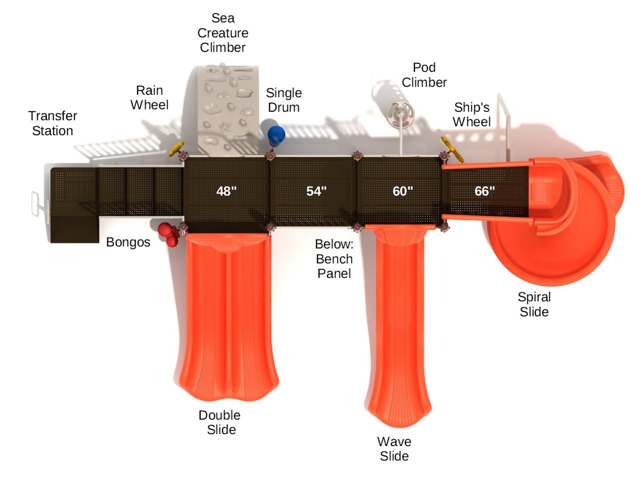Playground Equipment Durham (PKP126) - SchoolOutlet