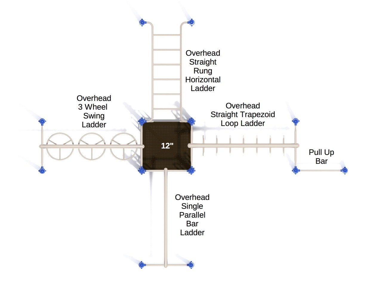 Playground Equipment White Plains (PKP164) - SchoolOutlet