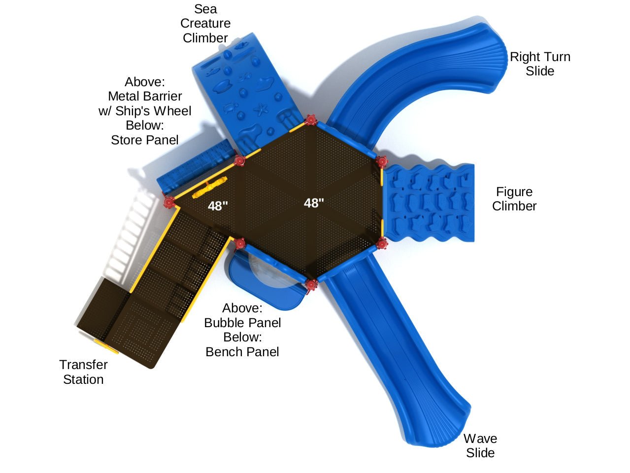 Playground Equipment Costa Mesa (PKP165) - SchoolOutlet