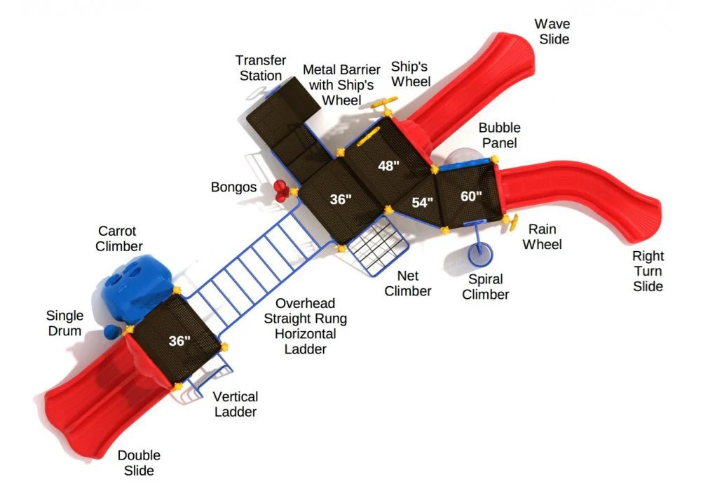 Playground Equipment Santa Rosa (PKP174) - SchoolOutlet