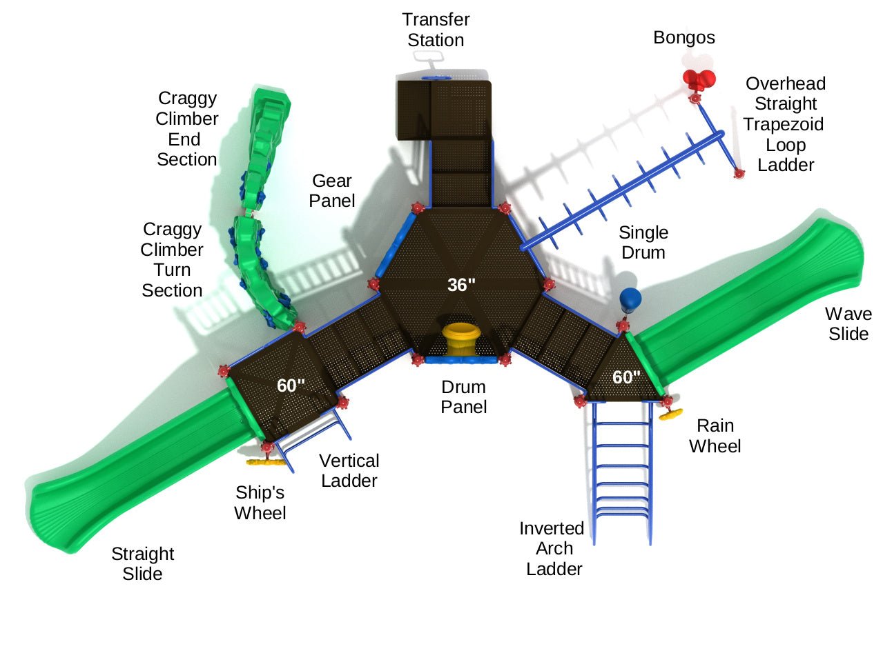 Playground Equipment Tyson's Corner (PKP188) - SchoolOutlet
