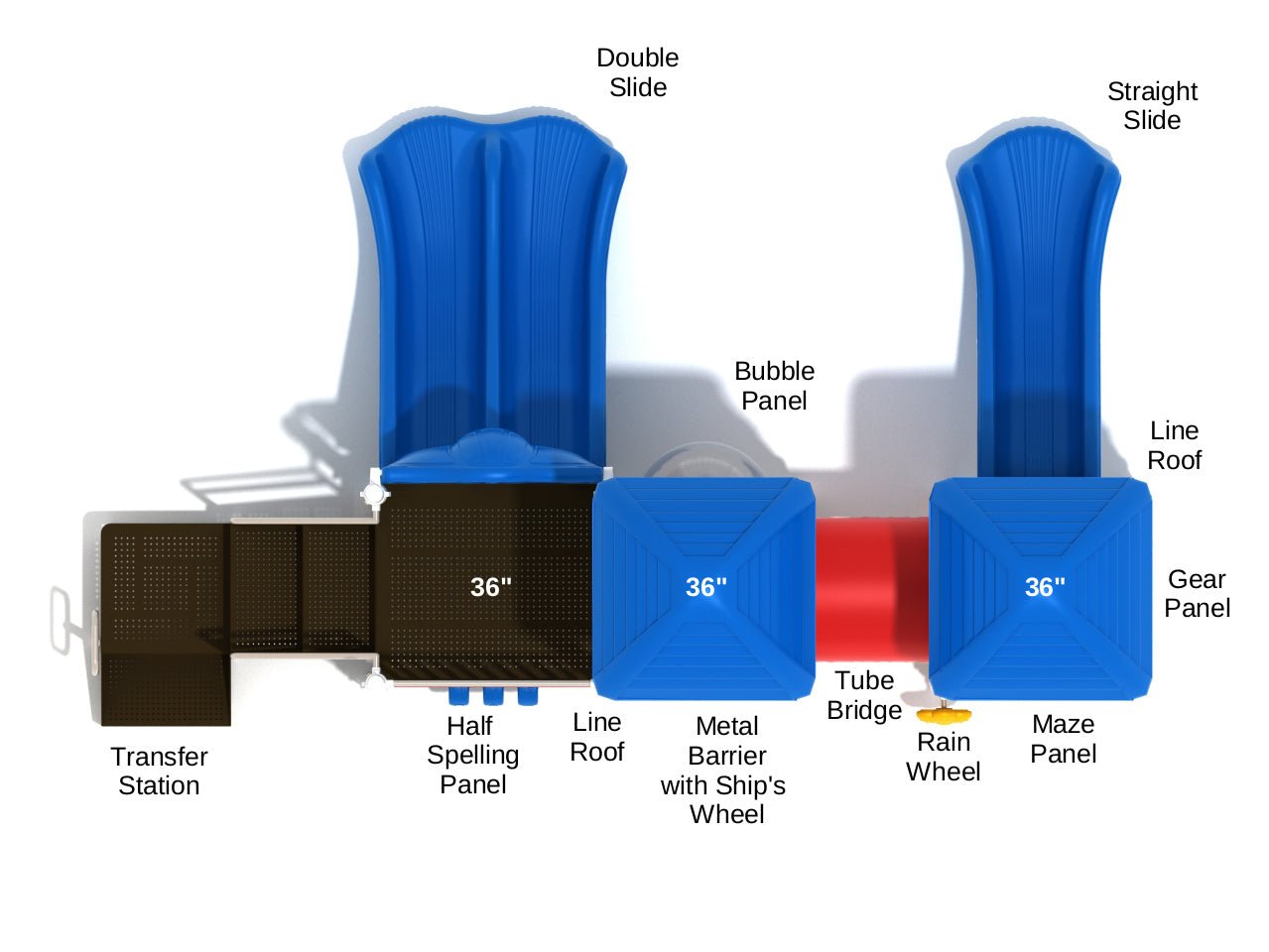 Playground Equipment Roscoe (PKP202) - SchoolOutlet