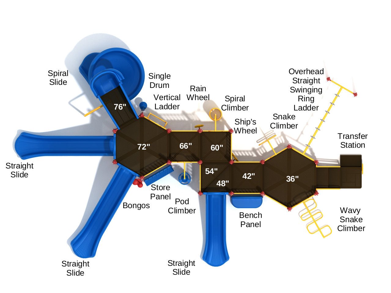 Playground Equipment Broken Arrow (PKP205) - SchoolOutlet