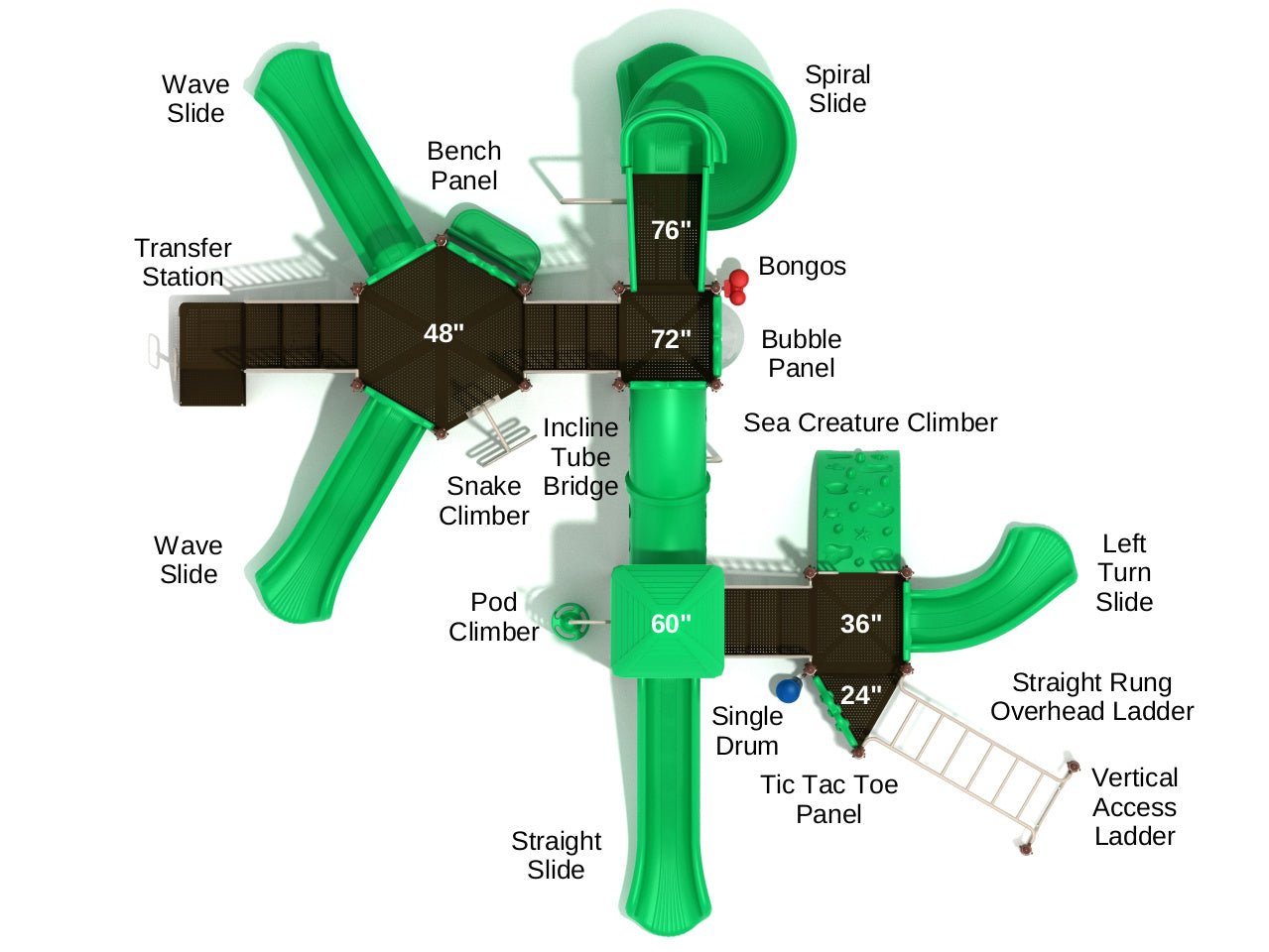 Playground Equipment Chagrin Falls (PKP277) - SchoolOutlet