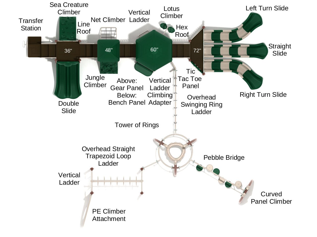 Playground Equipment Huntsville (PKP286) - SchoolOutlet