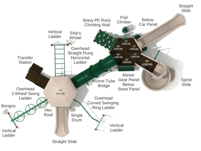 Playground Equipment Fairhope (PKP287) - SchoolOutlet