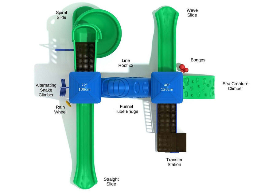 Playground Equipment Redondo Beach (PKP302) - SchoolOutlet