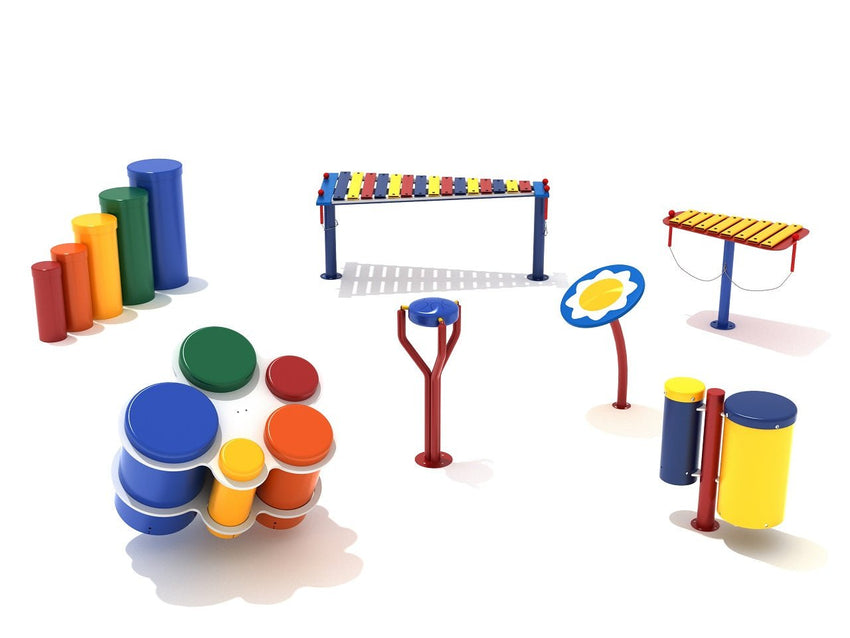 Playground Equipment Premium Percussion Symphony of 7 (PMC010X) - SchoolOutlet