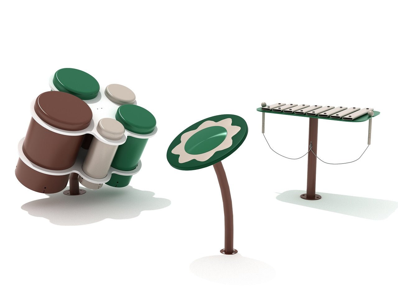 Playground Equipment Sunny Sounds Set of 3 (PMC011X) - SchoolOutlet
