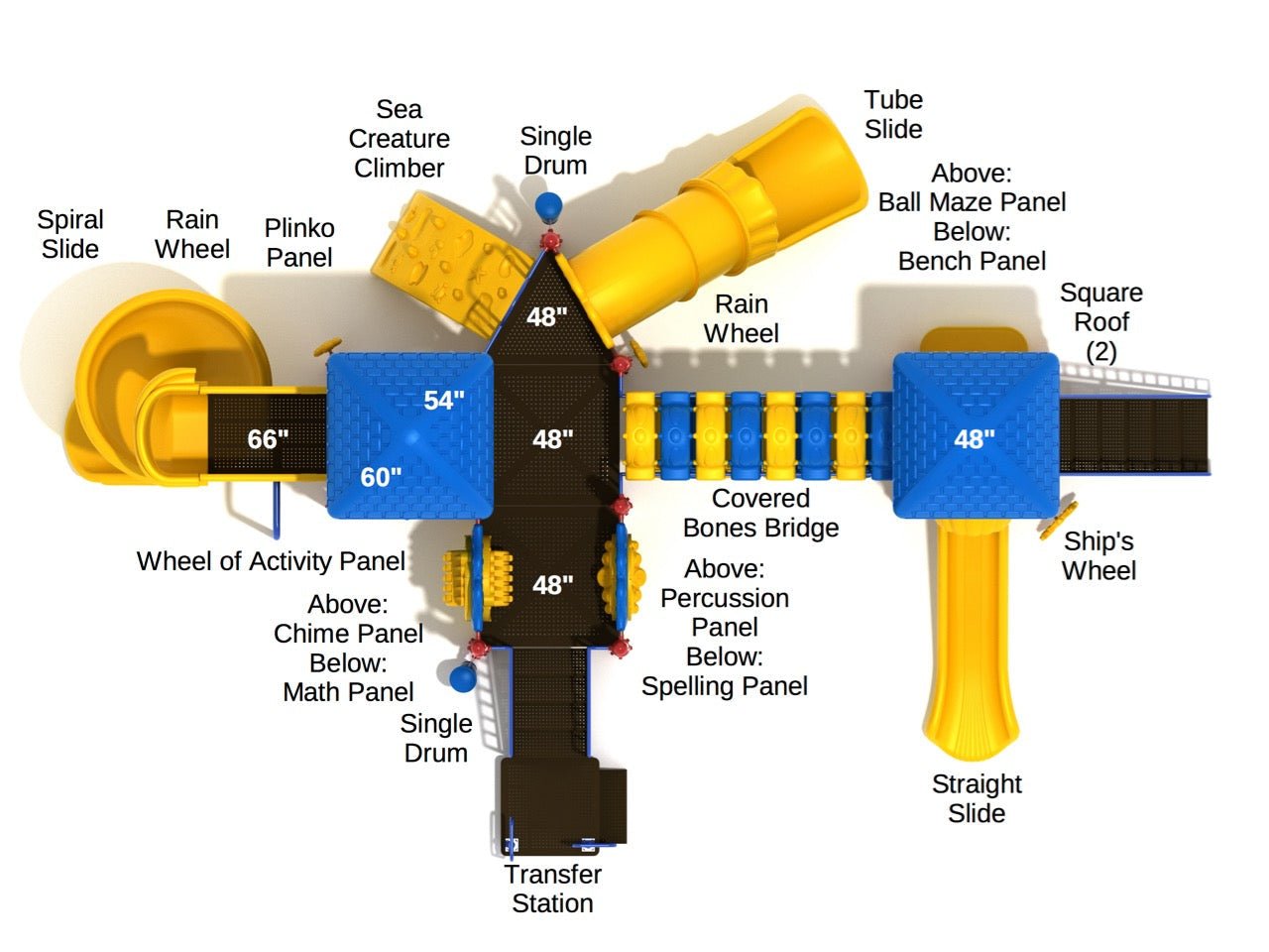 Playground Equipment Barrington Ridge (PMF035) - SchoolOutlet