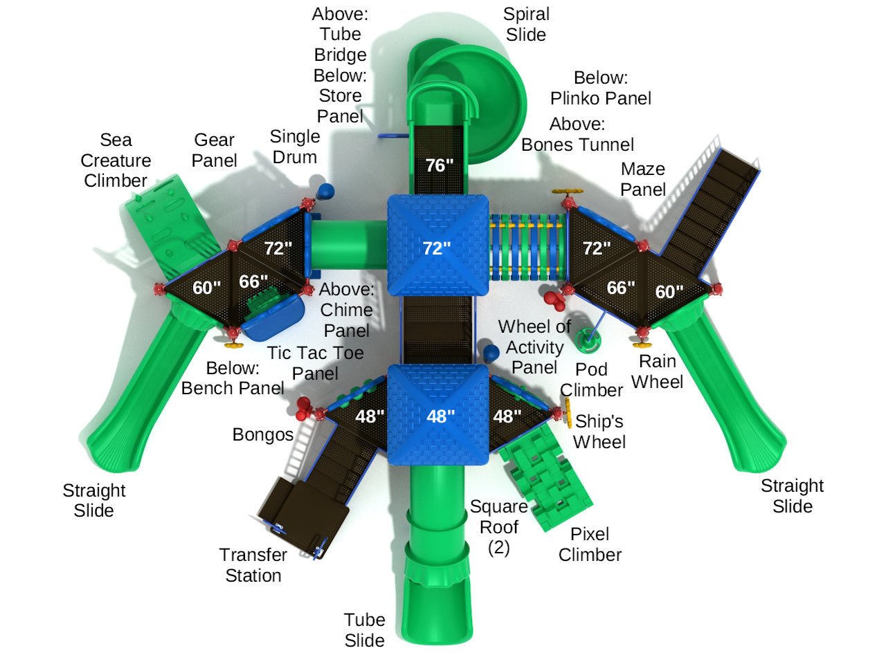 Playground Equipment Roaring Fork (PMF040) - SchoolOutlet