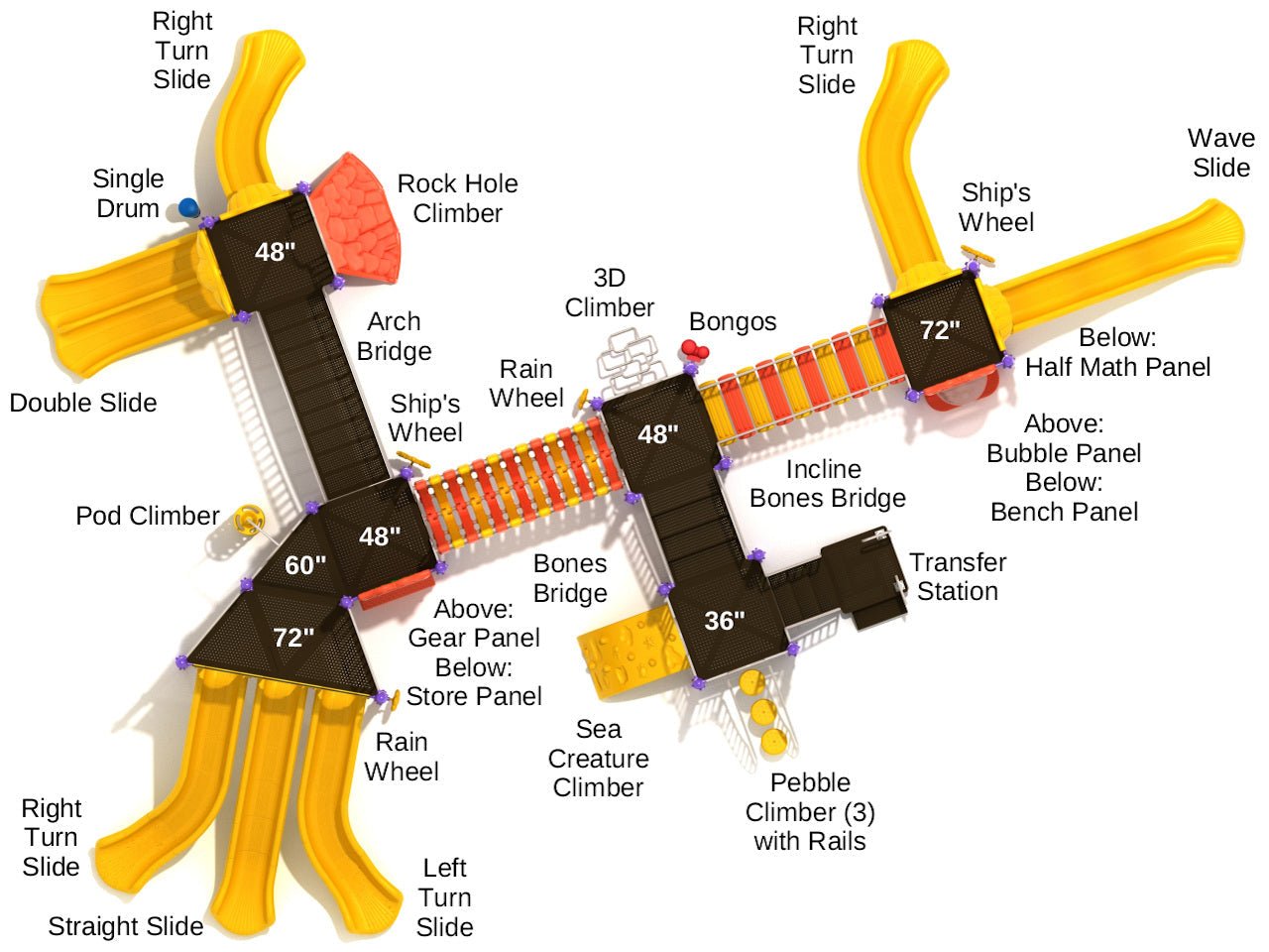 Playground Equipment Royal Troon (PMF050) - SchoolOutlet