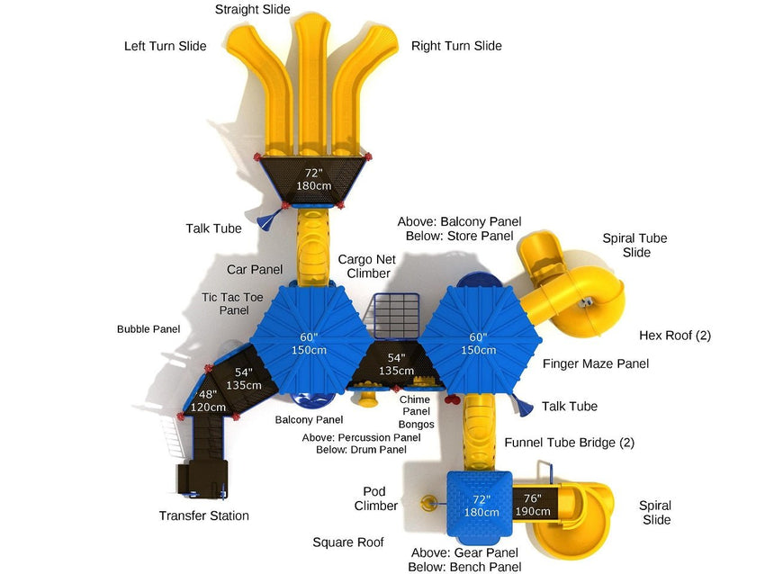 Playground Equipment Big Sky (PMF067) - SchoolOutlet