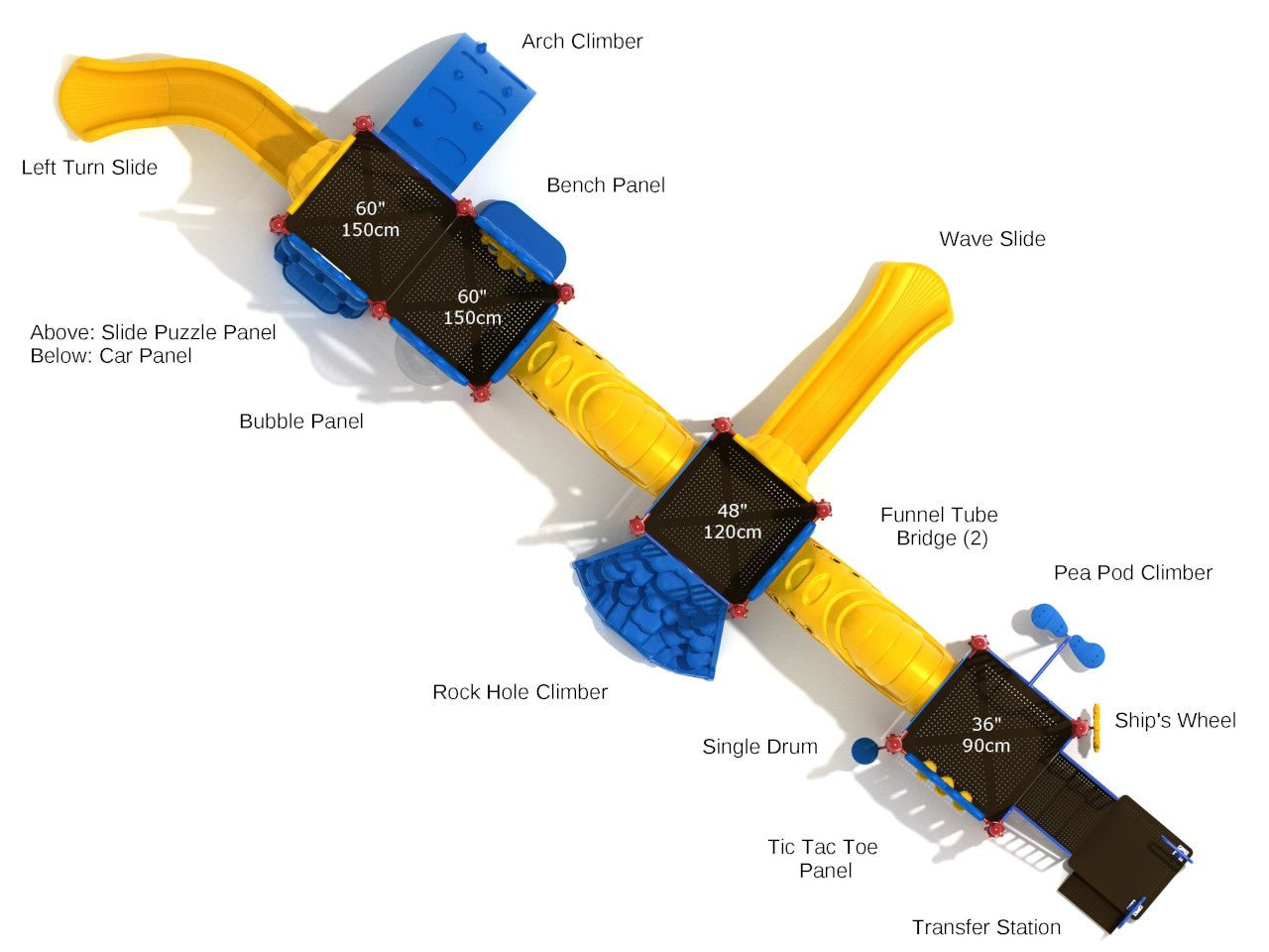 Playground Equipment Mendenhall (PMF069) - SchoolOutlet