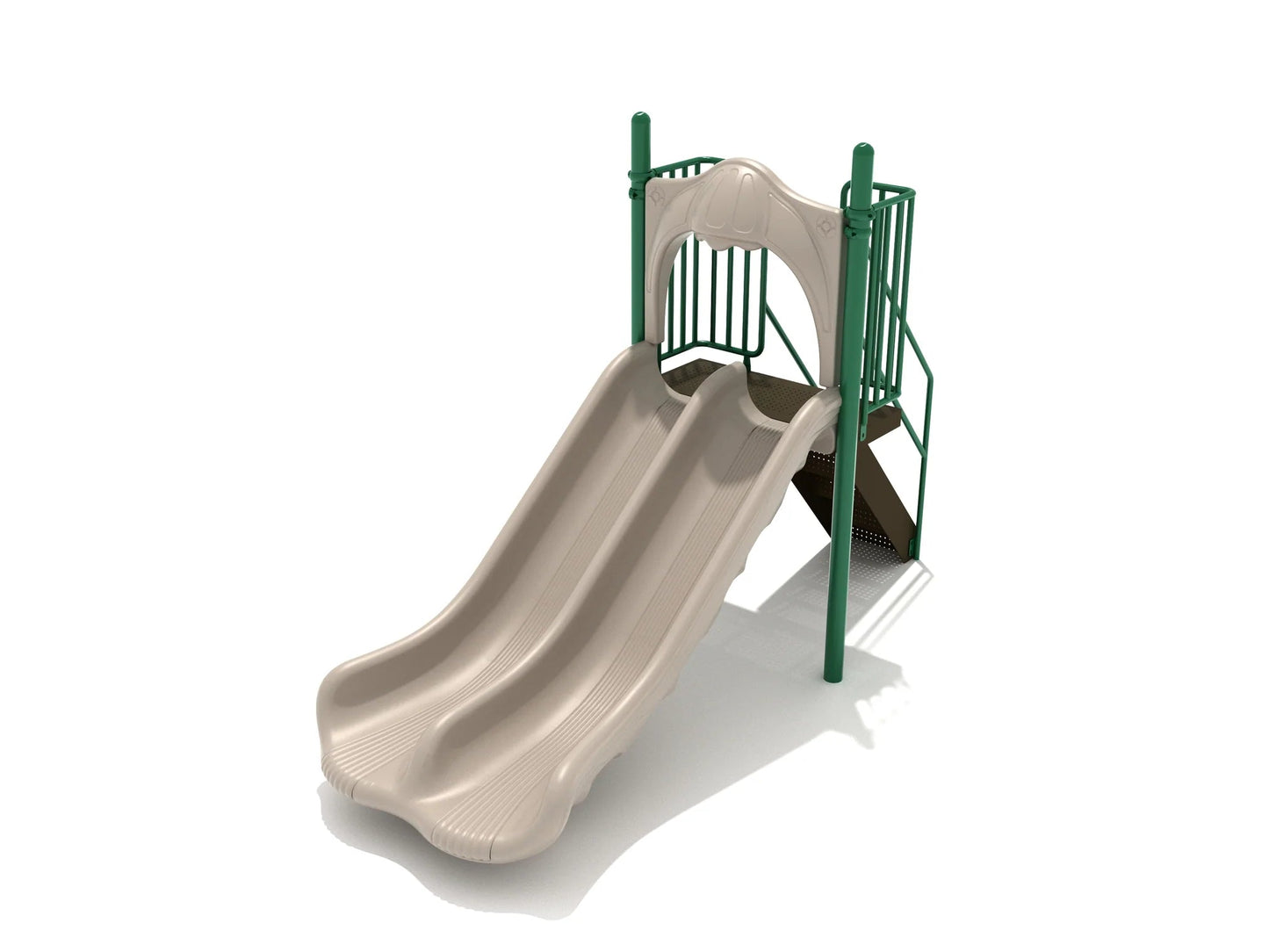 Playground Equipment 4 Foot Double Straight Slide (PSL002) - SchoolOutlet