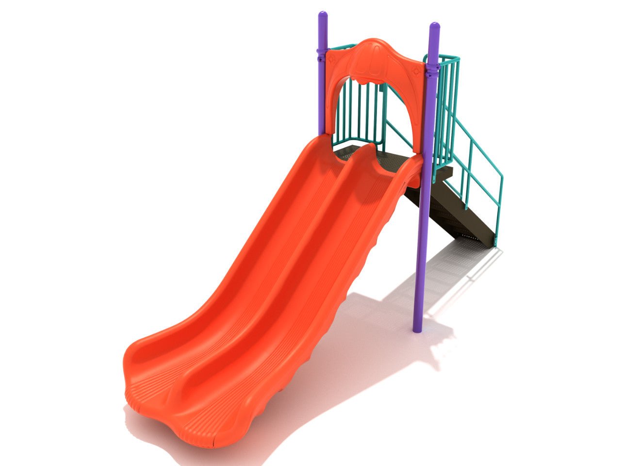 Playground Equipment 5 Foot Double Straight Slide (PSL004) - SchoolOutlet