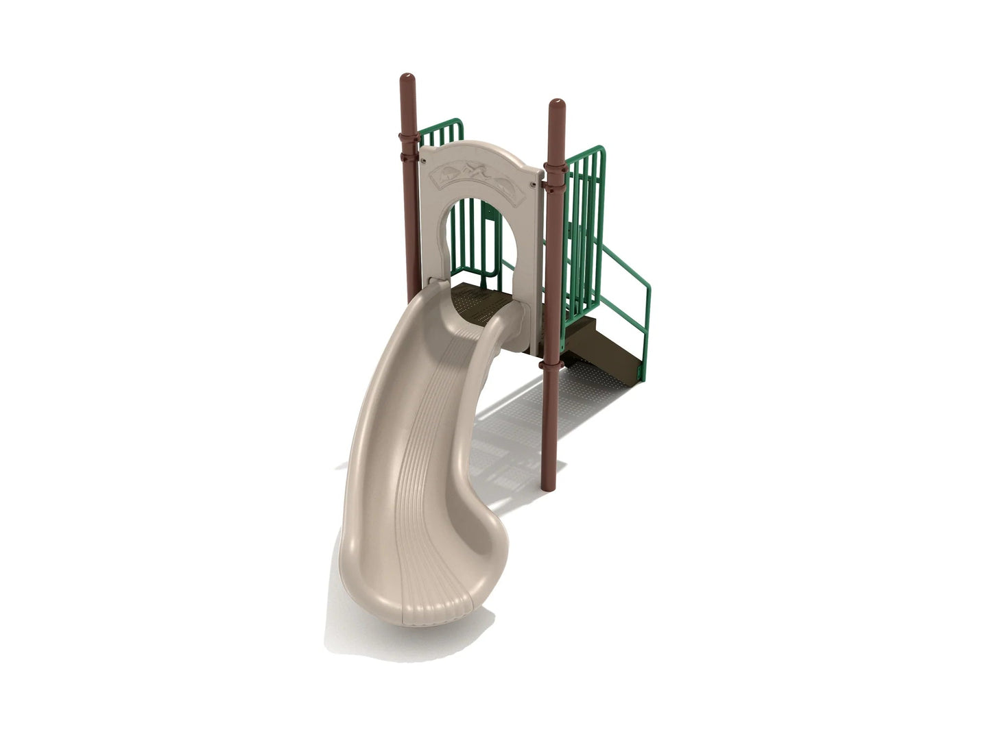 Playground Equipment 3 Foot Single Left Turn Slide (PSL012) - SchoolOutlet