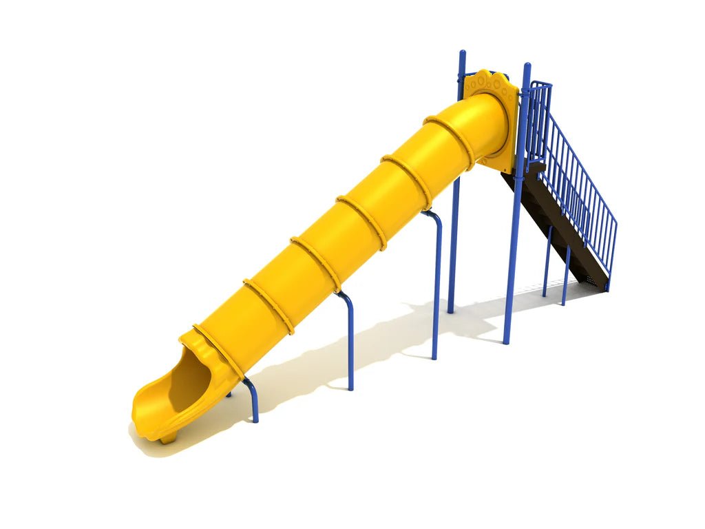 Playground Equipment 8 Foot Straight Tube Slide (PSL024) - SchoolOutlet