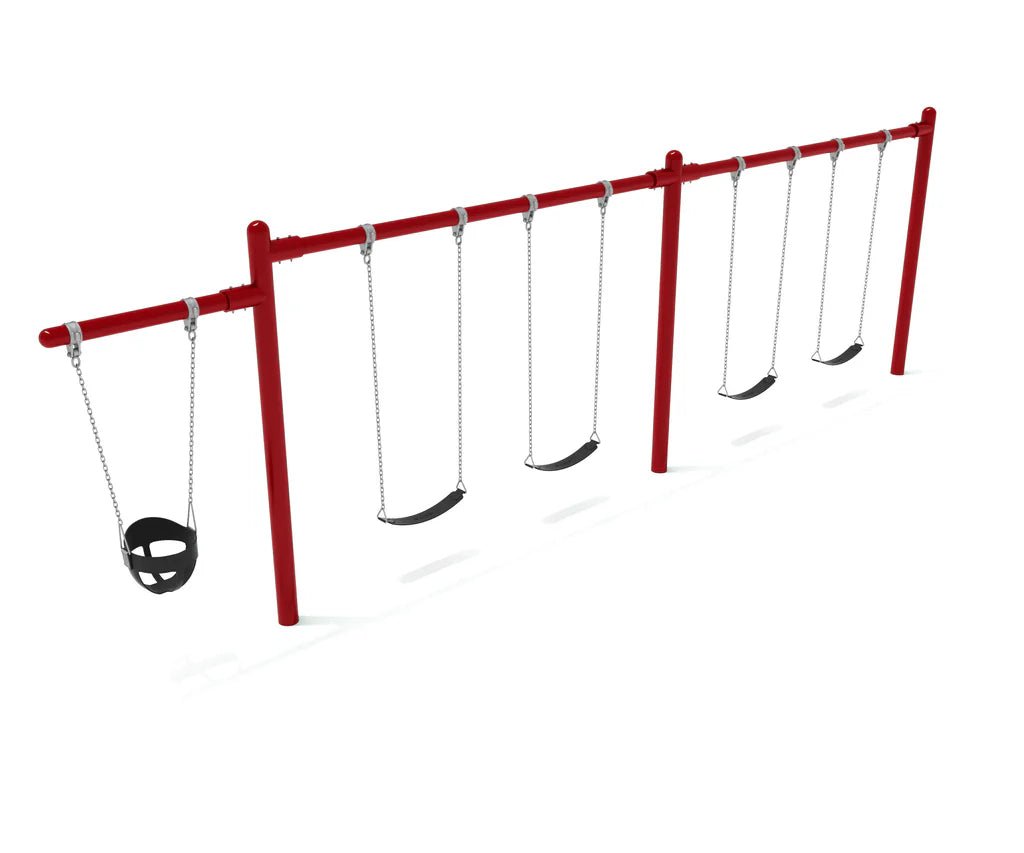 Playground Equipment 7/8 feet high Elite Cantilever Swing - 2 Bays 1 Cantilever (PSW210X) - SchoolOutlet