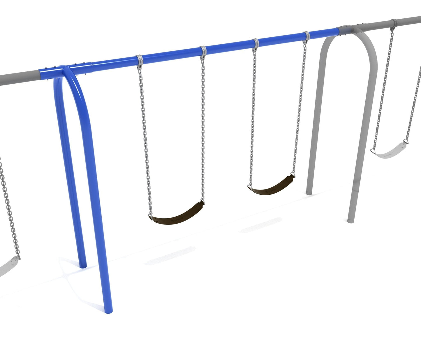 Playground Equipment 8 feet high Elite Arch Post Swing - Add a Bay (PSWAPADDX) - SchoolOutlet