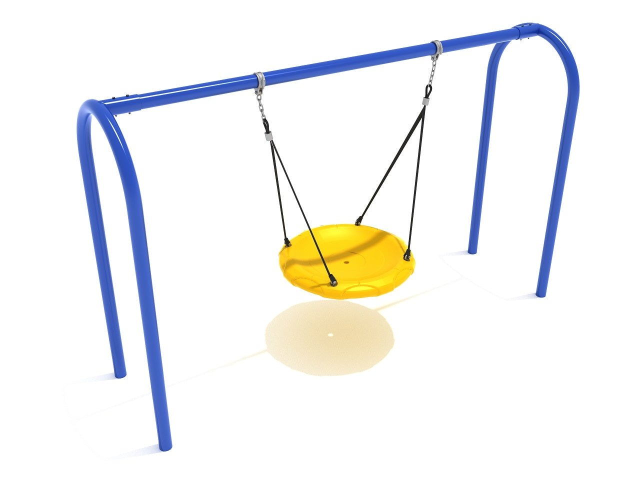 Playground Equipment 7 feet High Elite Arch Post Nest Swing (PSWNT001WSX) - SchoolOutlet