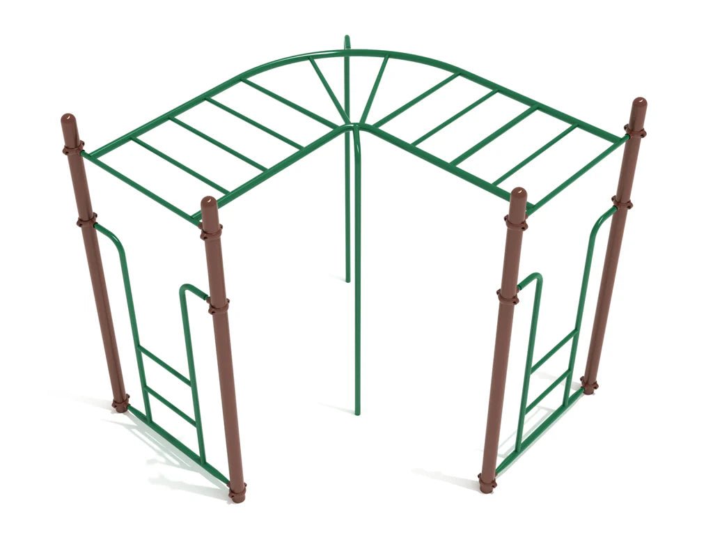 Playground Equipment 90 - Degree Straight Rung Horizontal Ladder (PTC002) - SchoolOutlet