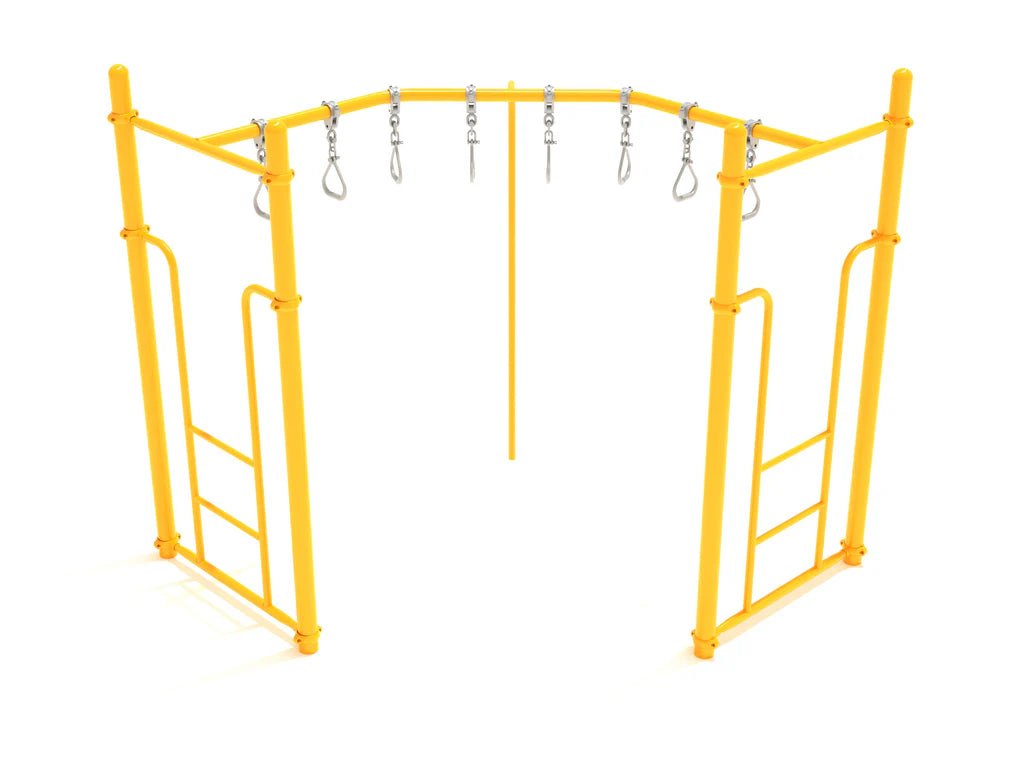 Playground Equipment 90 - Degree Swinging Ring Ladder (PTC012) - SchoolOutlet