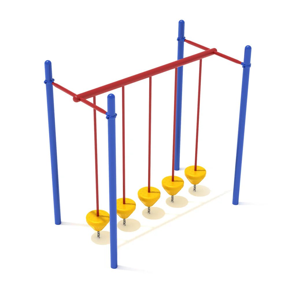 Playground Equipment Single Row Pebble Bridge (PTC017) - SchoolOutlet