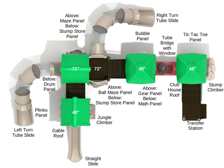Playground Equipment Gorilla Gorge (PTH017) - SchoolOutlet