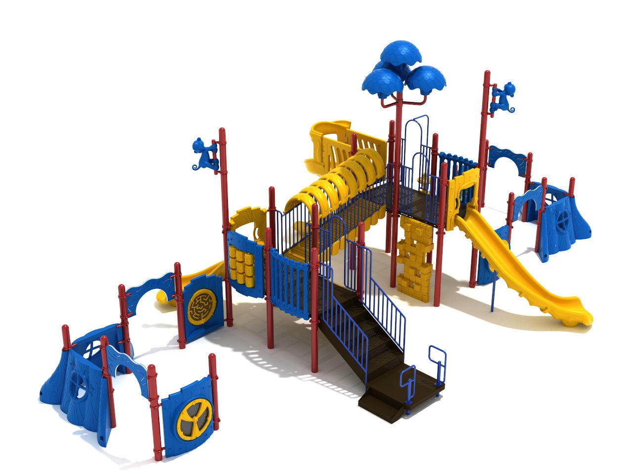 Playground Equipment Lounging Leopard (PTH051) - SchoolOutlet