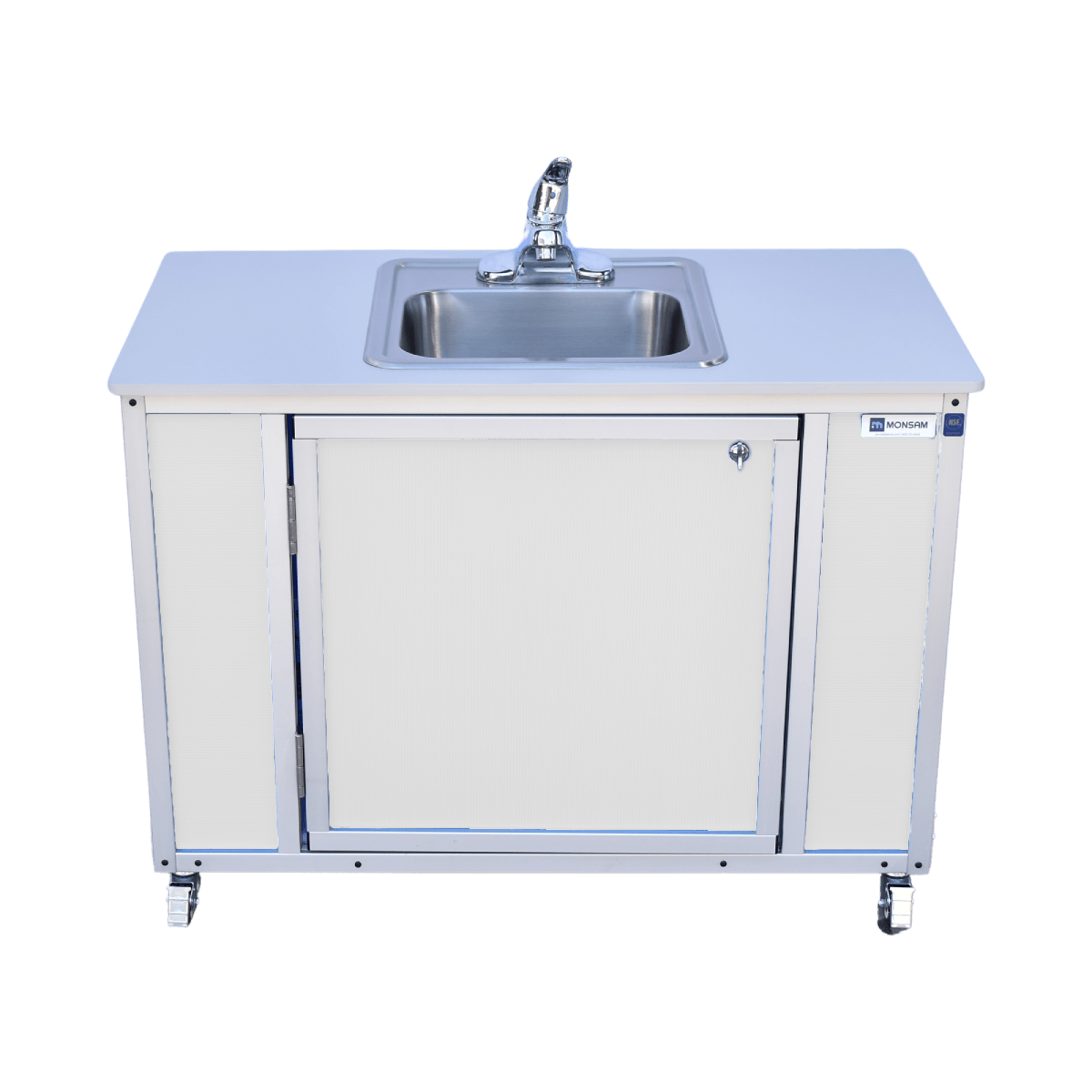Portable NSF Certified Single Basin 25" High Portable Sink (NS - 006) - SchoolOutlet